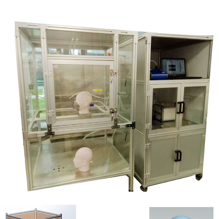 顆粒物防護效果測試系統